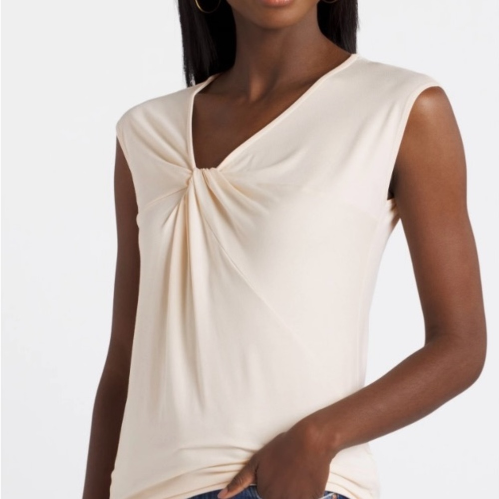New with tags Pink Clover twist front knit top